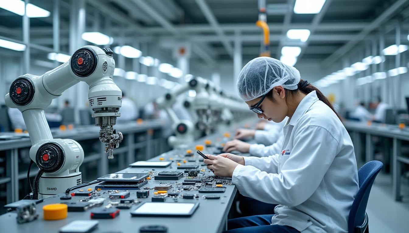 apple intensifie la production d’iphone en inde afin d’anticiper la sortie de ses nouveaux modèles pour le marché américain, optimisant ainsi sa chaîne d’approvisionnement et réduisant sa dépendance à la chine.