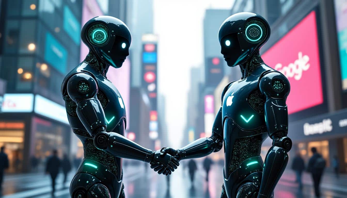 découvrez les dernières actualités sur les négociations approfondies entre apple et google autour d'un accord potentiel intégrant l'ia gemini dans siri sur iphone. les discussions pourraient transformer l'expérience utilisateur et l'assistant vocal d'apple.