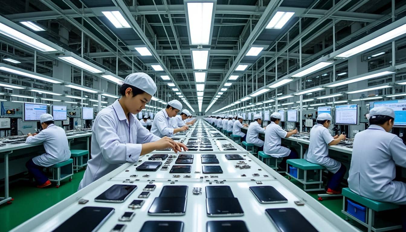 foxconn, principal partenaire d'apple, accélère ses recrutements dans son usine en chine pour soutenir la production de l'iphone 17. découvrez comment l'entreprise se prépare à répondre à la forte demande pour le prochain smartphone phare d'apple.